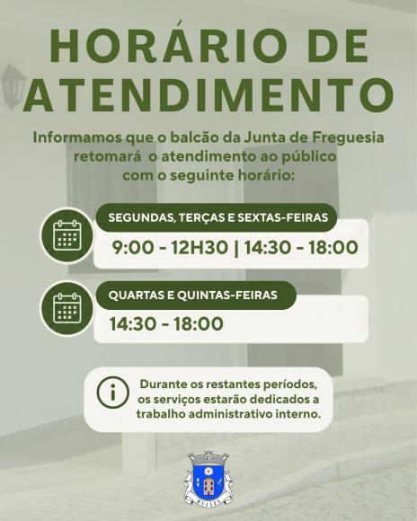 Hor&aacute;rio de Atendimento